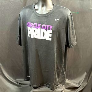 Nike circle city Pride T-shirt. Dry fit. Size XXL. Men’s. Black.